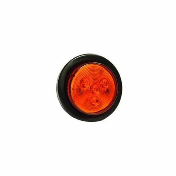 FAROL REDONDO 2" 6LED AMBAR